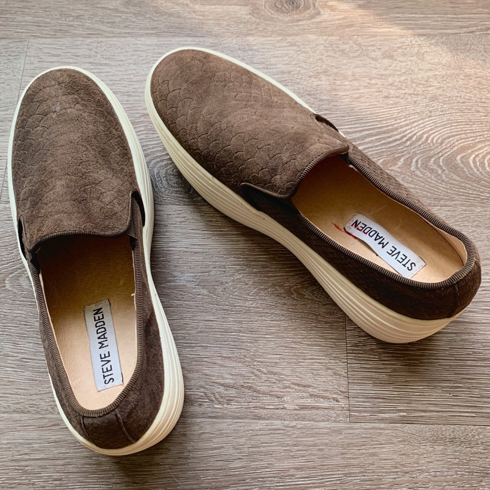 Steve Madden Platform Snake Patterned Sneakers - image 4